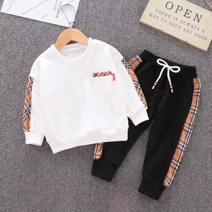 Nuevo Conjunto de Otoño para Niños, Ropa Infantil, Ropa Deportiva para Bebés, Conjunto de Dos Piezas para Niños - Product Image 1