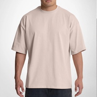 T-shirts surdimensionnés à manches courtes de haute qualité, imprimés sur mesure, style streetwear, effet vieilli, faible MOQ