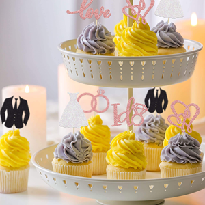 Papel Brillante al por Mayor para Decoración de Bodas, Cumpleaños y Fiestas, Suministros para Postres, Decoración Personalizada para Cupcakes - Product Image 3