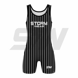 Nouveaux Maillots de Lutte Personnalisés pour Hommes 2026 – Maillots Internationaux Entièrement Sublimés avec Logo Avant pour Compétitions de Powerlifting - Product Image 1
