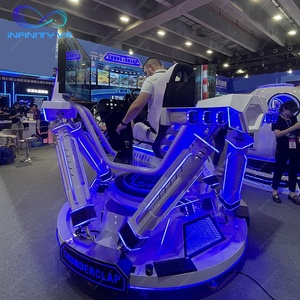 Realidad Virtual simulada 6Dof Full Motion Playseat juegos coche Vr carrera coche cabina precio conducción simulador de carreras con silla - Product Image 3