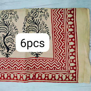 Cotton Fabrics Hand Made Block Printed Indian Bagru Dabu <b>Sarongs</b> for Women Cheap Price Rate Wholesale Pareos Long <b>Sarongs</b> - Product Image 1