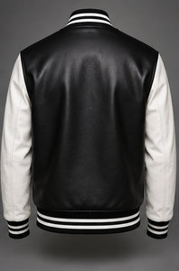 เสื้อแจ็คเก็ตวาร์ซิตี้คุณภาพสูงสำหรับผู้ชายพร้อมปกตั้ง - Product Image 6