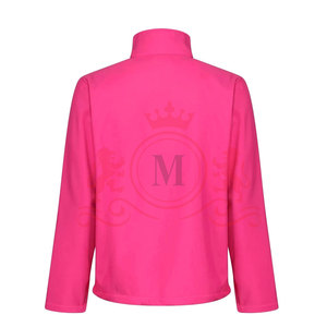 <b>Men's</b> Pink Windproof PU <b>Jacket</b> Stand Collar Zipper Closure Casual Outdoor Wear Autumn Regular Fit Solid Color <b>Lightweight</b> Fabric - Product Image 2
