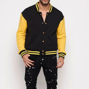 Chaqueta de Cuero Estilo Universitario Unisex Vintage de la Mejor Calidad 2026, Chaqueta Bomber de Béisbol con Letras Bordadas, Color Morado y Dorado, con Capucha de Piel para Invierno, Talla Grande, de Algodón - Product Image 5