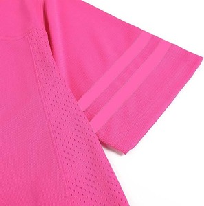 เสื้อเจอร์ซีย์ตาข่ายคอปกแบบมีลาย-เสื้อเชิ้ตแขนสั้นคอวีคลาสสิกสำหรับออกกำลังกาย-เสื้อทีมคุณภาพสูงระบายอากาศได้ดีพร้อมโลโก้ด้านหน้า - Product Image 5