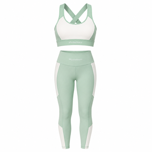 Conjuntos de Yoga Personalizables para Mujer, Alta Calidad a Precio Razonable, con Cintura Elástica Sólida, el Mejor Material, Diseña Tu Propio Estilo - Product Image 3