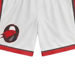Conjunto de Uniforme de Lacrosse Sublimado Blanco y Rojo Unisex, Ropa Deportiva Ligera de Poliéster para Equipos Deportivos - Product Image 6