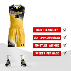 Uniformes de Baloncesto Personalizados al Por Mayor, Fabricante OEM/ODM Directo de Fábrica, Estilo Transpirable y Antibacteriano Sin Mangas - Product Image 2