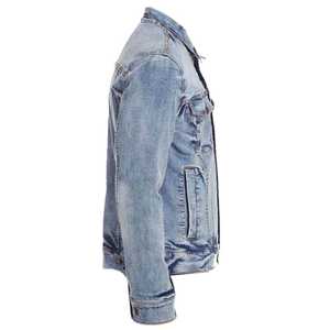 Chaqueta Vaquera Rosa Bordada para Mujer, Chaqueta de Mezclilla Floral de Alta Calidad, Moda Casual al por Mayor - Product Image 5