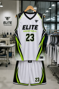 Uniforme Deportivo de Baloncesto para Hombre de Alta Calidad, Conjunto de Jersey Transpirable de Malla con Logotipo Personalizado e Impresión de Número de Jugador - Product Image 6
