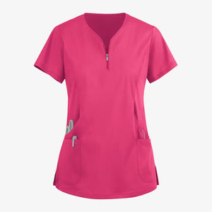 Top Selling High Quality Customizable <b>Nursing</b> Uniform Sets Short Sleeve Medical Scrub Uniforms for Women Hospital Wear - Product Image 5