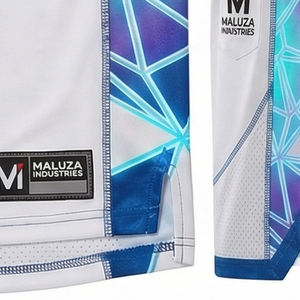 Ensemble de maillot et short de basketball sublimé aux couleurs vives, personnalisable, anti-plis, séchage rapide - Product Image 5