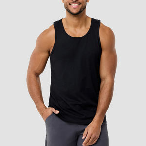 Camiseta Deportiva de Diseño Nuevo en Oferta, Camiseta sin Mangas de Color Sólido para Fisicoculturismo, Ropa Deportiva para Hombre, Secado Rápido y Transpirable - Product Image 4