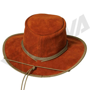 Wholesale Promotional Custom Logo <b>Band</b> Straw Werstern Pu Leather Cowboy <b>Hats</b> - Product Image 6