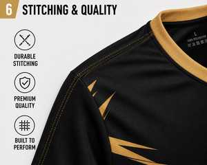 Camiseta de Fútbol Americano para Hombre, Económica, de Manga Corta, Estampada, Personalizable, de Secado Rápido, Transpirable y Antibacteriana, en Oferta - Product Image 4