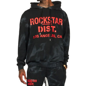 Ensemble de survêtement baggy personnalisé pour hommes et garçons, en coton de haute qualité, avec sweat à capuche zippé et pantalon évasé - Product Image 6