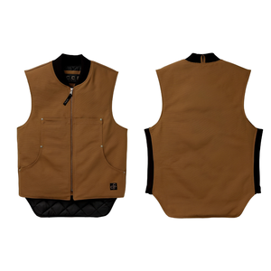 Gilet de travail isolé haute visibilité, réfléchissant, pour la construction et la sécurité, avec logo personnalisé imprimé ou brodé, certifié Oeko-Tex - Product Image 2