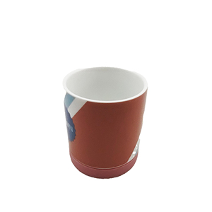 Factory Direct Cute Party <b>Hat</b> Boy Decal Porcelain Water Cup with Silicone/Rubber Bottom - Product Image 5