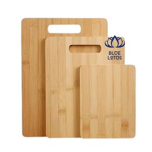 [VENTE CHAUDE] Planche à découper ronde en bambou pour hacher les légumes, les fruits, la viande et préparer les repas - Passe au lave-vaisselle au Vietnam - Product Image 1