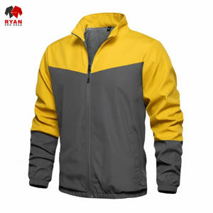 Chaqueta Softshell de Primera Calidad Ryan Pro Gear para Hombre, Cuello Camisero, Tejido de Punto Ecológico, Cierre de Cremallera - Product Image 3