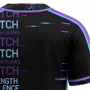 Camiseta de béisbol de moda urbana, transpirable, uniforme deportivo de equipo, diseño por sublimación, MALUZA INDUSTRIES. - Product Image 6