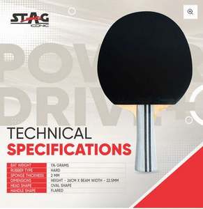 Custom Table Tennis Racket for Sale Racket Custom Professional Lightweight Table Tennis Racket for Training - Product Image 5