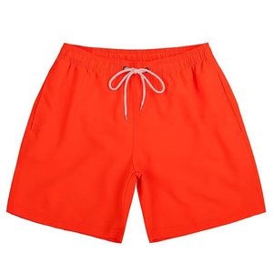 Shorts de Baño Negros para Hombre, Cintura Alta, Cierre con Cordón, Ecológicos, Transpirables, Antiarrugas, de Secado Rápido, para Gimnasio - Product Image 5