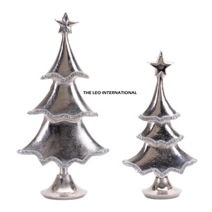 Ornement décoratif en aluminium pour sapin de Noël, artisanat métallique contemporain de qualité supérieure pour l'aménagement intérieur des maisons - Product Image 6