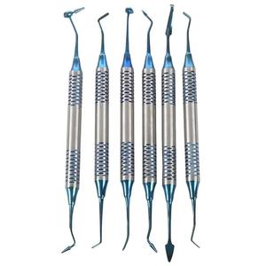 Espátula de Resina Compuesta Dental Azul, Herramientas Dentales, Instrumento Dental para Rellenos de Resina - Product Image 1