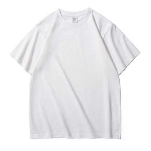 เสื้อยืดสตรีทแวร์ทรงเรกูลาร์ฟิต ผ้าคอตตอนเนื้อหนานุ่ม ซักแล้วไม่หด ทรงวินเทจ ผลิตโดยผู้ผลิต OEM ขายส่งสำหรับผู้ชาย - Product Image 2