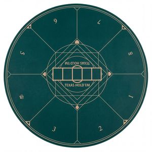 Tappetino da Poker Portatile di Qualità Professionale da 47 Pollici Verde con Base in Gomma Antiscivolo, Design Pieghevole e Borsa per il Trasporto - Accessori per Giochi - Product Image 6