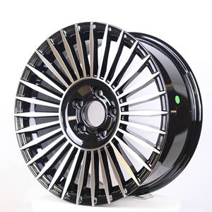 חדש 18x8j et30 40 <span class=keywords><strong>pcd</strong></span> 4x100 4 120 5x100 5x120 CB54.1-73.1 4-חור שחור 5 ציצה סיבוב תהליך סגסוגת גלגל אלומיניום גלגל - Product Image 3