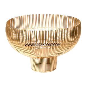 Color dorado nuevo diseño elegante decoración mejor calidad último elegante nuevo diseñador Decoración elegante cuencos para servir para gran oferta - Product Image 1