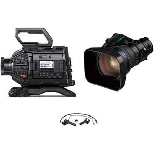 Caméra Blackmagic Design <span class=keywords><strong>URSA</strong></span> Broadcast G2, best-seller, avec objectif Fujinon 8,5-170 mm et contrôle du zoom/mise au point - Product Image 1