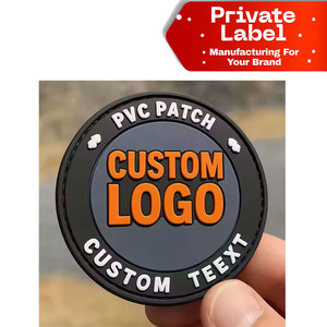 B2B Custom Logo Woven Patches <b>Sew</b>-On Clothing Badges Wholesale Premium Quality Woven Patches Custom Vintage Design Apparel - Product Image 1