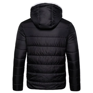 2026 Premium Quality New Fashion Wholesale <b>Waterproof</b> Canvas Knitted Warm Winter Men's Puffer <b>Jacket</b> <b>Padded</b> Customized Made High - Product Image 2