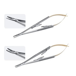 Pinces et porte-aiguilles manuels en acier inoxydable pour implants dentaires et orthodontie, outil de dentisterie CE - Product Image 2