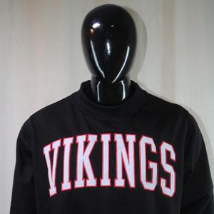 Sweat-shirts VIKINGS à col montant 450 GSM, broderie personnalisée avec nom, coupe ample et oversize, 100% coton molletonné French Terry - Product Image 2