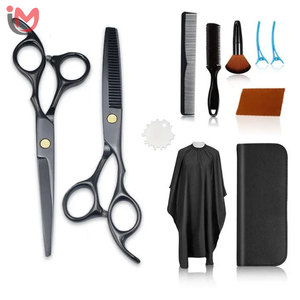 Kit de Ciseaux de Coiffure à Domicile, Tondeuse à Cheveux, Ciseaux de Démêlage et de Coupe, Ensemble de Ciseaux pour Cheveux, Kit Personnalisé pour Barbiers et Salons de Coiffure OEM - Product Image 2
