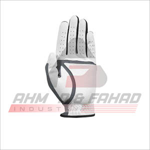 Unisex 100% Premium High Quality Real Full Soft Indonesia Cabretta Leather Golf <b>Gloves</b> <b>with</b> Custom Logo OEM Service for Men - Product Image 3