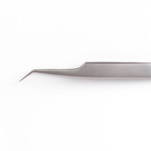 Pince à épiler professionnelle en acier inoxydable avec logo personnalisé, design gratuit, volume, marque privée, poignée confortable pour cils - Product Image 4