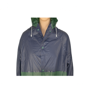 High Quality Green Lightweight Disposable Eco-Friendly for Single-Person Hooded Raincoat for Men Women Waterproof - Product Image 2
