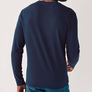 T-shirts pour hommes à manches longues de haute qualité 2026, design moderne, tissu doux, coupe décontractée, col rond, confortables et élégants pour le streetwear - Product Image 2