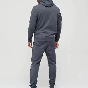 Survêtements Homme Personnalisés OEM Premium en Coton/Polyester Respirant et Épais, Couleur Unie, Confortables, Meilleures Ventes - Product Image 3