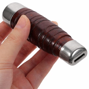 Couteau à lame fixe DIY haut de gamme, manche en bois, lame en acier au carbone, ambidextre, finition polie, compatible lave-vaisselle, vente en gros de couteaux - Product Image 3