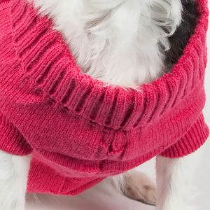 Maglione per Animali Domestici in Cotone Pesante con Colletto a Costine, Abbigliamento per Animali di Alta Qualità - Product Image 3
