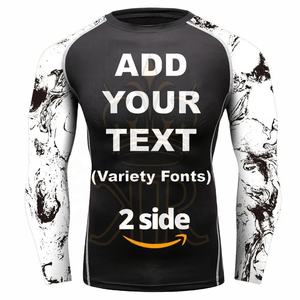 Logo personnalisé Rash-Guard pour femmes et hommes MMA Bjj Jiu Jitsu vente en gros d'équipement d'arts martiaux - Product Image 3