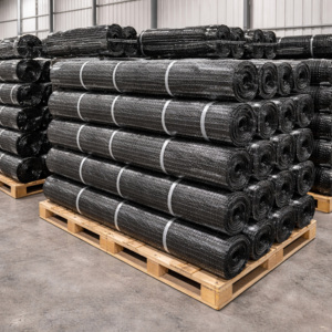 PP Biaxial Geogrid | Polypropylene Soil Reinforcement <b>Grid</b> | Road Construction & Ground Stabilization Geogrid - Product Image 4