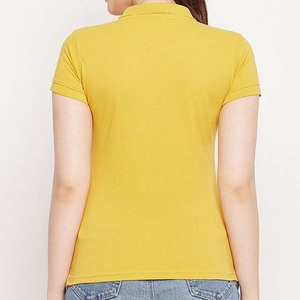 Heavy <b>Weight</b> Cotton Women Polo Shirt Premium Quality Thick Fabric Ladies Polo Shirts - Product Image 4